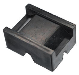 Gumová podložka pro podstavec pod auto skládací MECHANIC CAR STAND, 83x62x40 mm SIXTOL