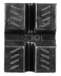 Gumová podložka pro podstavec pod auto skládací MECHANIC CAR STAND, 83x62x40 mm SIXTOL