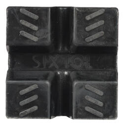 Gumová podložka pro zvedák automobilů SX JACK SUV 2,5T, 62x62x44 mm SIXTOL