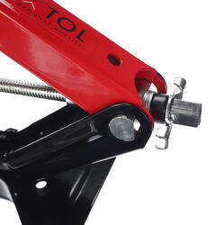 Nůžkový zvedák s ráčnou SX SCISSOR JACK WIDE PAD 2,5T SIXTOL