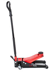 Pojízdný hydraulický zvedák heavy-duty 3T nízkoprofilový, s pedálem SX JACK PEDAL 3T BLACK SIXTOL