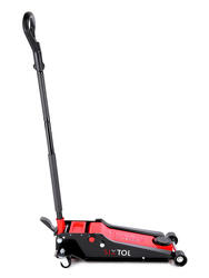 Pojízdný hydraulický zvedák heavy-duty 4T nízkoprofilový, s pedálem SX JACK PEDAL 4T BLACK SIXTOL
