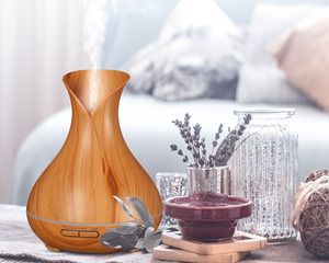 Aroma difuzer Vulcan světlé dřevo 350ml SIXTOL