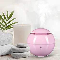 Aroma difuzer Globe růžový lesk 150ml SIXTOL