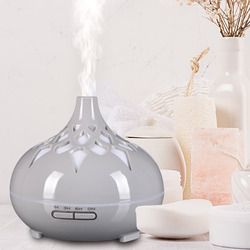 Aroma difuzer Palm šedý lesk 500ml SIXTOL