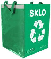 Tašky na tříděný odpad SORT EASY 4 CARTON, 30x30x40cm, 4x36l, 4ks SIXTOL