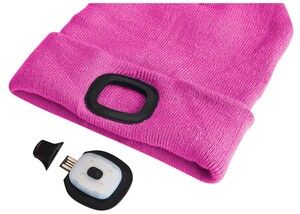 SET 3 Sada nářadí HOME PINK 88 + Dětské nářadí KIDS 12 + Čepice s čelovkou B-HAT, růžová SIXTOL