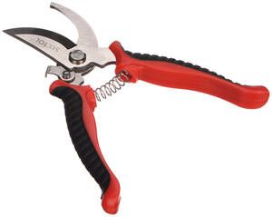 Zahradní nůžky, délka 190 mm, ergonomická rukojeť SIXTOL