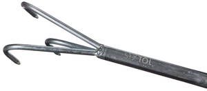 Ruční kultivátor, délka 360 mm, ergonomická rukojeť SIXTOL