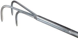 Ruční kultivátor, délka 360 mm, ergonomická rukojeť SIXTOL
