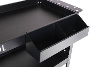 Dílenský vozík na nářadí MECHANIC TROLLEY ROGER, 3 police SIXTOL