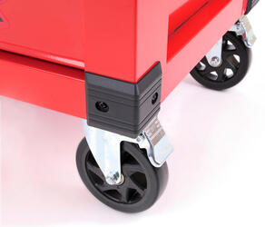 Dílenský vozík na nářadí MECHANIC TROLLEY KEVIN RED, 7 šuplíků SIXTOL