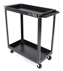Dílenský vozík na nářadí MECHANIC TROLLEY ROGER BASIC, 2 police SIXTOL