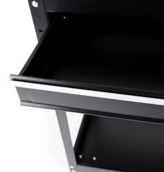 Dílenský vozík na nářadí MECHANIC TROLLEY ROGER DRAWER, 3 police + 1 šuplík SIXTOL
