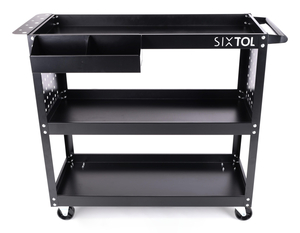 Dílenský vozík na nářadí MECHANIC TROLLEY ROGER MAX, 3 police SIXTOL
