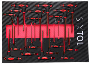 Dílenský vozík na nářadí MECHANIC TROLLEY KEVIN 274, 7 šuplíků, 274 ks nářadí SIXTOL