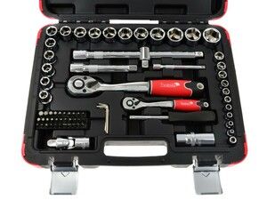 Sada profesionálních nástrčných klíčů 72ks 1/4" -1/2" TVARDY