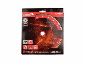 Segmentový diamantový kotouč 230x12mm GEKO