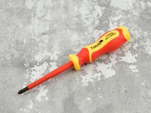 Elektrikářský izolovaný křížový šroubovák PH2x100 VDE GEKO