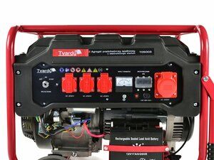 Benzínová rámová elektrocentrála s el. startem 15 HP/6,6 kW - AVR TVARDY