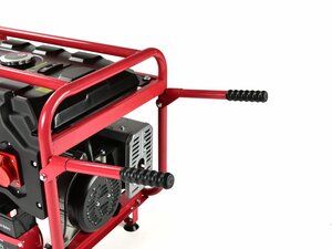 Benzínová rámová elektrocentrála s el. startem 15 HP/6,6 kW - AVR TVARDY
