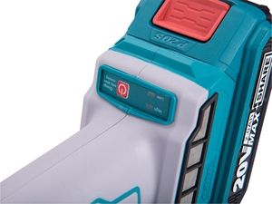 Bruska úhlová AKU, 125mm, 20V LI-ION, industrial, bez baterie a nabíječky TOTAL-TOOLS