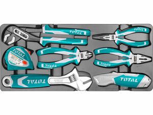 Sada nářadí, 97ks, industrial TOTAL-TOOLS
