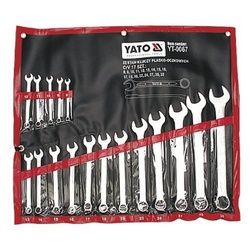Sada klíčů očkoplochých, 17ks, 8 - 32 mm YATO