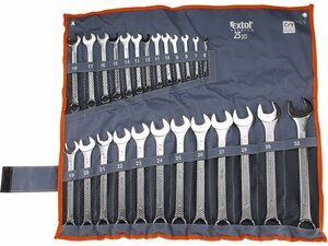 Klíče očkoploché, sada 25ks EXTOL-PREMIUM