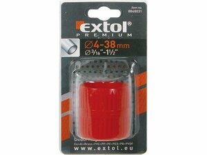 Odhrotovač trubek vnitřní i vnější, plastový, O 4-38mm, (O 3/16"-1 1/2") EXTOL-PREMIUM