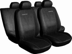 Autopotahy ALCANTARA černé UNI SIXTOL