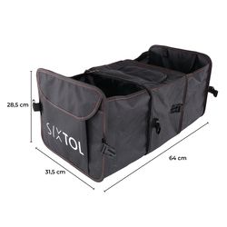 Organizér do kufru auta CAR COMPACT 5 THERMO, 5 přihrádek, termotaška, skládací SIXTOL
