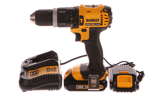 Příklepová vrtačka/šroubovák aku, 2x1.5Ah, 18V XR Li-Ion, DeWALT DCD785C2