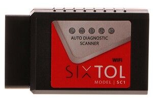 Autodiagnostika SC1 WiFi, IOS, Android (zdarma SX OBD aplikace) SIXTOL