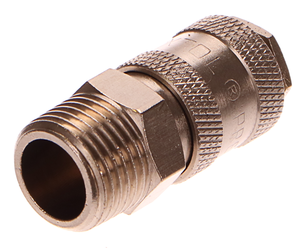 Rychlospojka vzduchová zásuvka s vnějším závitem, G-1/2" EXTOL-PREMIUM