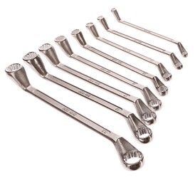 Klíče očkové, sada 8ks, 6-22mm, CrV EXTOL-PREMIUM