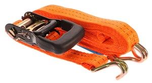 Pás upínací ráčnový s háky, 5m x 35mm, max. 2000kg, PES EXTOL-PREMIUM