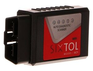 Autodiagnostika SC1 WiFi, IOS, Android (zdarma SX OBD aplikace) SIXTOL