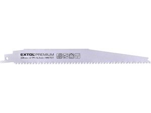 Plátek do pily ocasky s SK zuby, 228x24x1,25mm EXTOL-PREMIUM