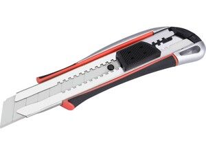 Nůž ulamovací kovový s výstuhou, 25mm Auto-lock EXTOL-PREMIUM