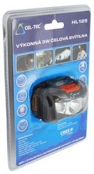 Čelová svítilna Cel-Tec HL125. voděodolná