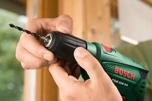 Vrtačka příklepová Bosch PSB 500 RE - kufr, 0603127020