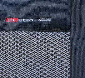 Autopotahy Škoda Octavia I, nedělená, šedo černé SIXTOL