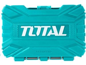Vrtáky a hroty, sada 45ks, industrial TOTAL TOOLS