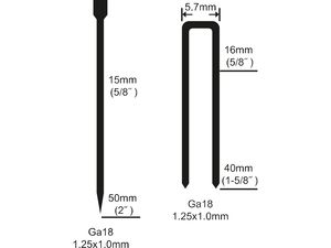 Hřebíkovačka/sponkovačka na konstrukce, Pneu TOTAL TOOLS