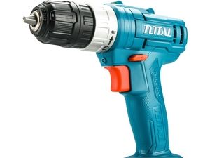 Vrtací šroubovák AKU 12V Li-ion s nářadím, sada 128ks TOTAL-TOOLS