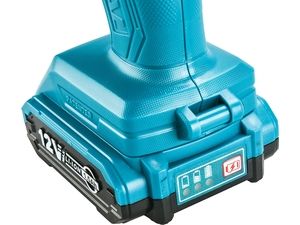 Vrtací šroubovák AKU 12V Li-ion s nářadím, sada 128ks TOTAL-TOOLS