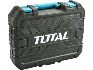 Vrtací šroubovák AKU 12V Li-ion s nářadím, sada 128ks TOTAL-TOOLS