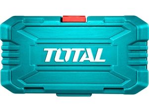 Hlavice nástrčné, sada 20ks, 1,4", industrial, CR-V(50BV30) TOTAL-TOOLS