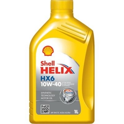 Motorový olej  HX6 10W-40 1L SHELL